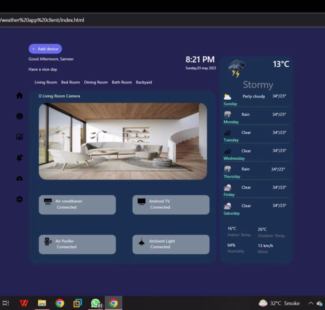 Cover image for Weather Web Application