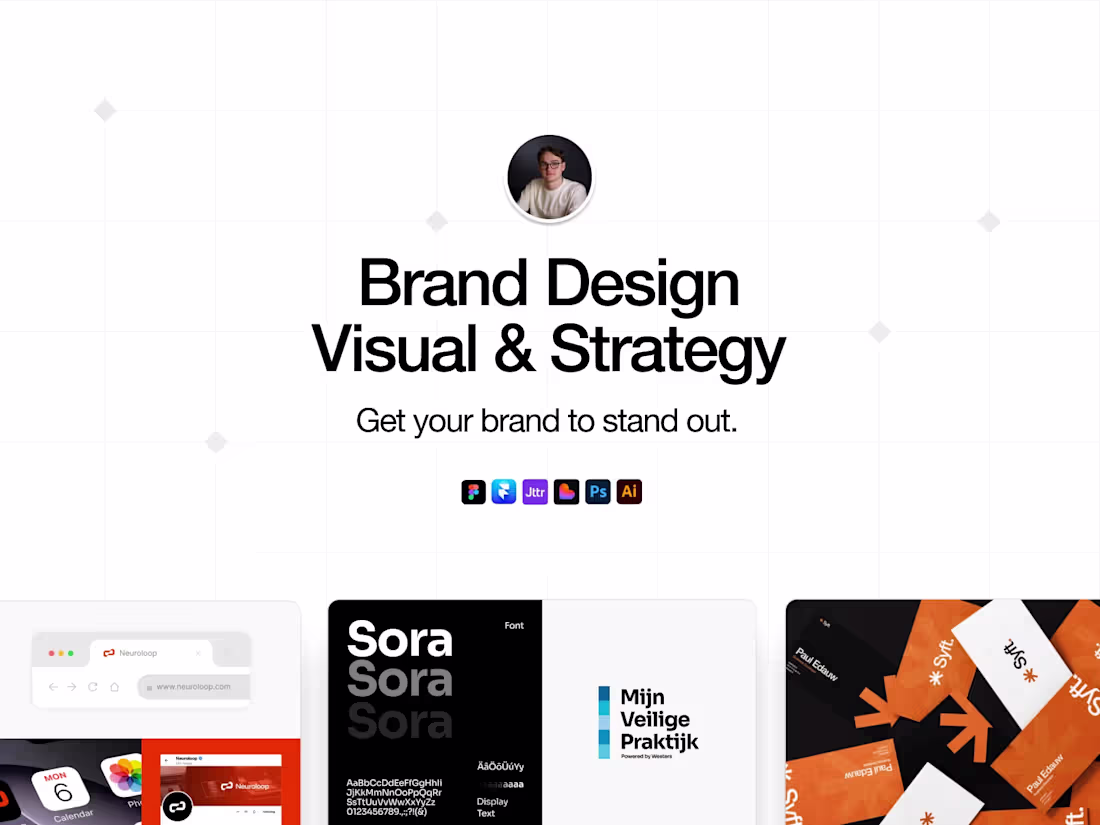 Cover image for Brand Design • Visual & Strategy