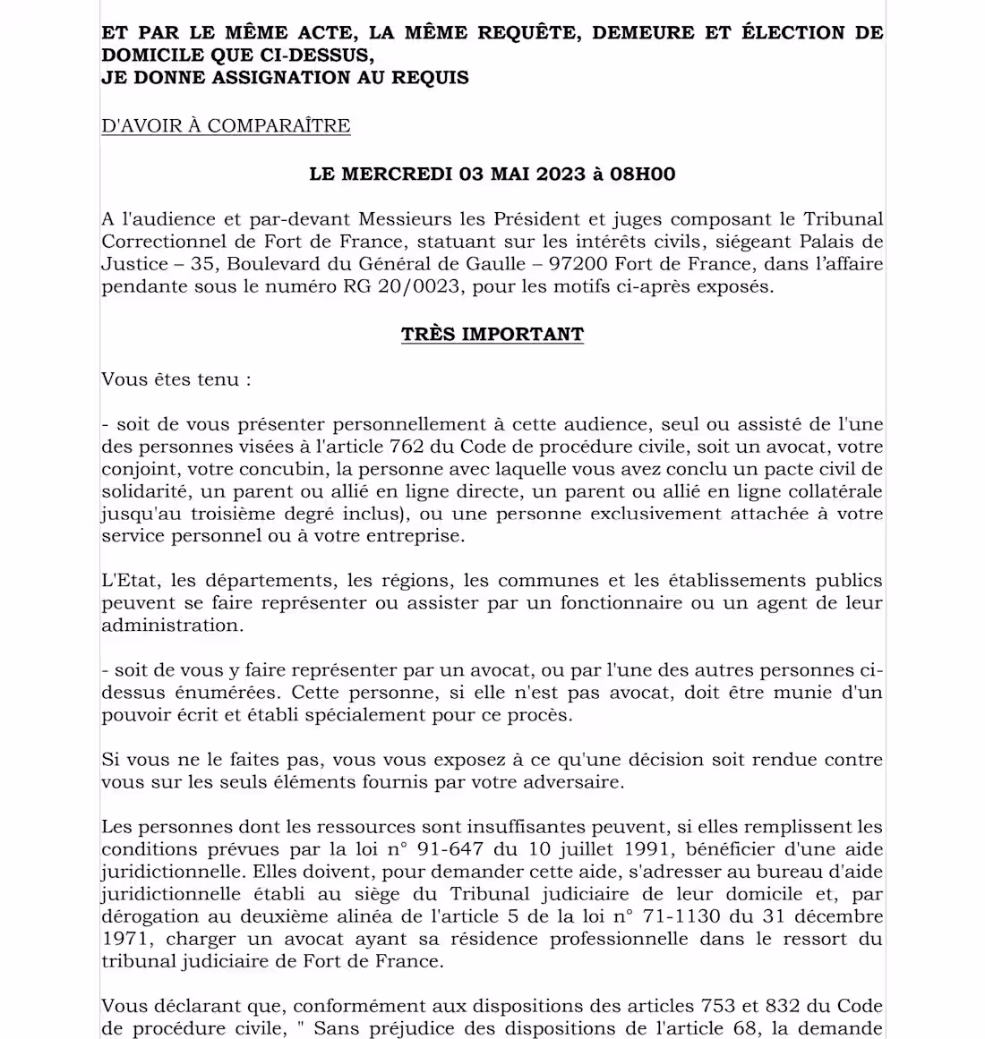 Cover image for Legal documentation in complex cases