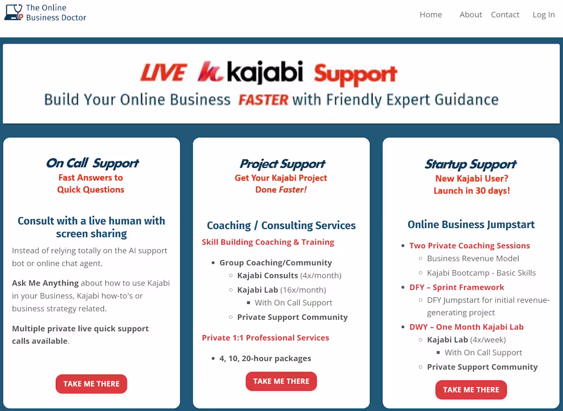 Cover image for LIVE Kajabi Support