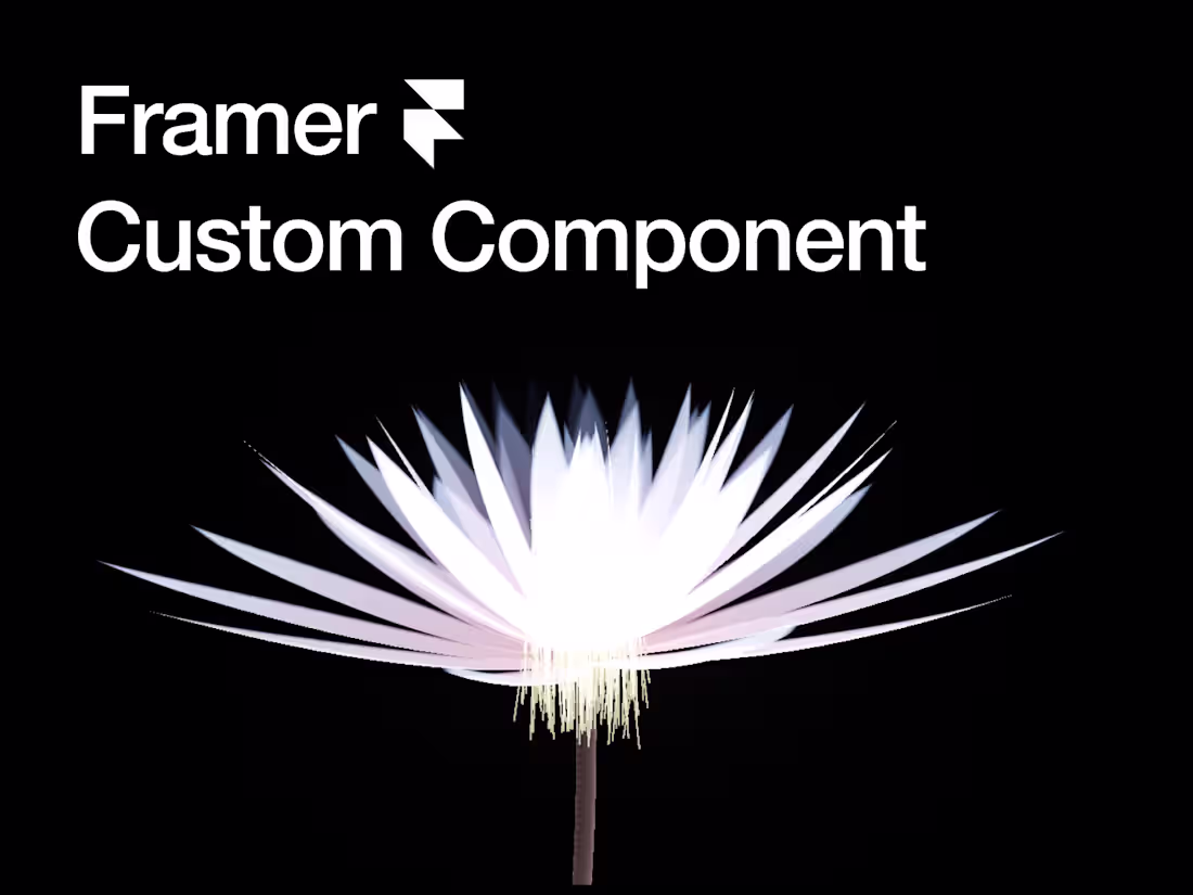 Cover image for Framer Custom Component