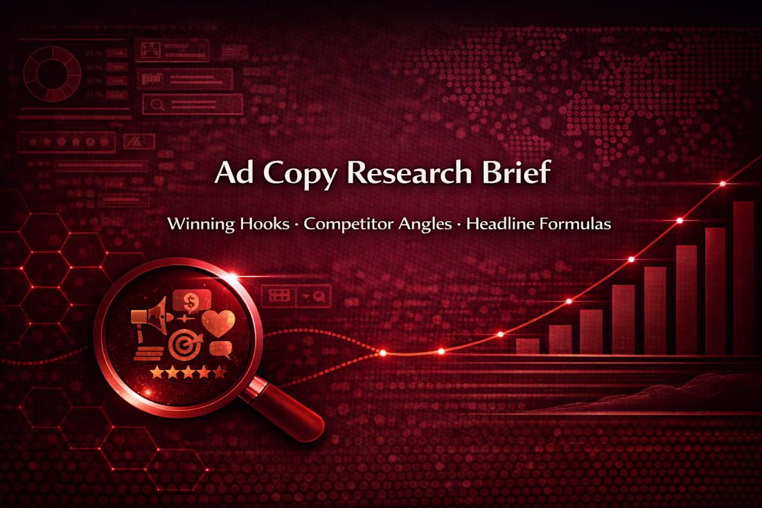 Cover image for 12 — Ad Copy Research Brief