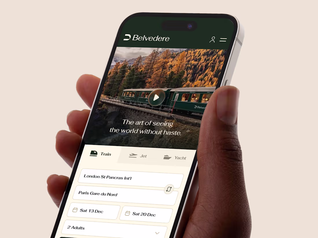 Cover image for Belvedere - Ecommerce & UX UI Design