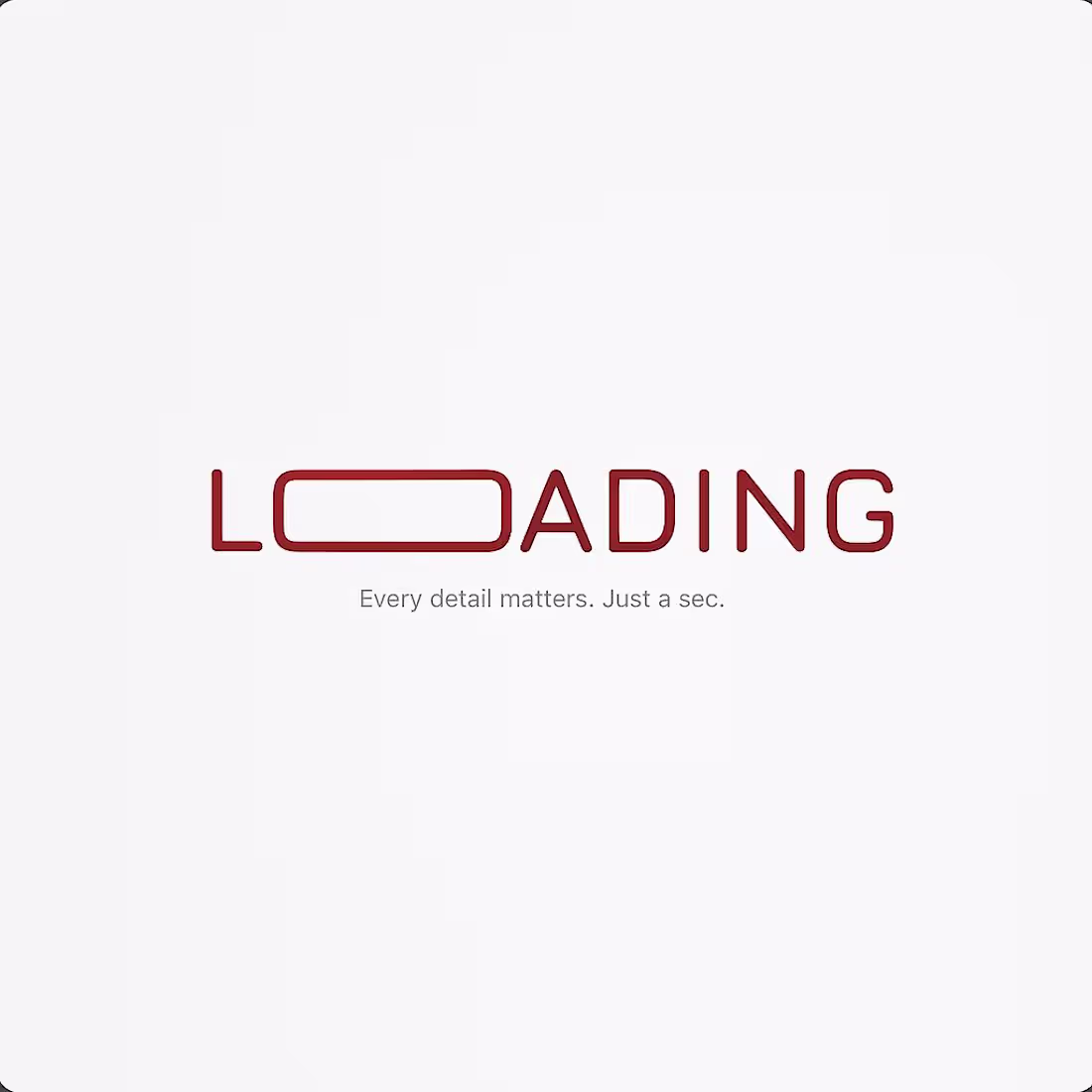 Cover image for Kinetic Text Loading Animation