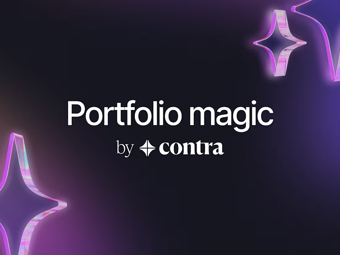 Cover image for Portfolio Magic by Contra 