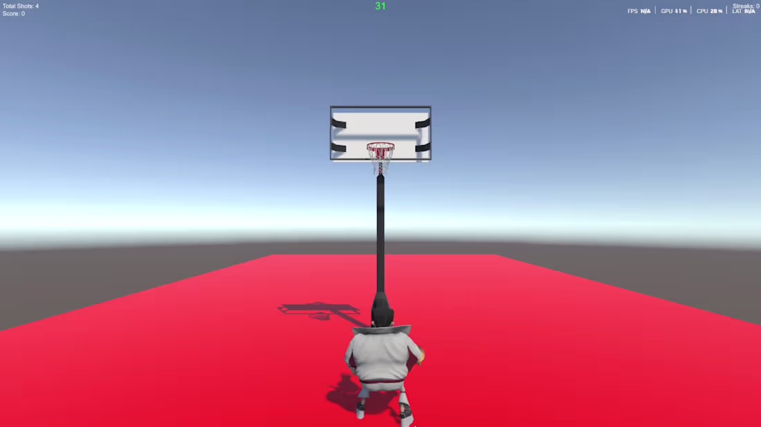 Cover image for 3D Basket Ball Shooting Game(Unity