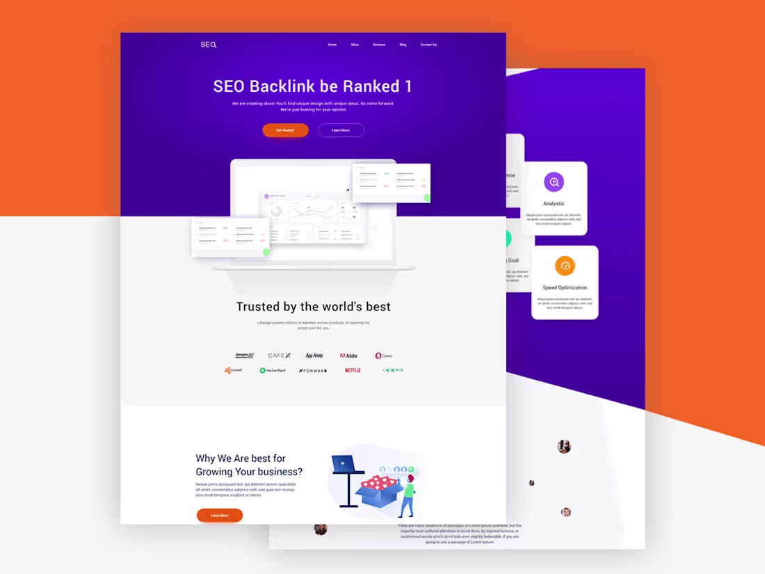 Cover image for I will do web design in Figma and UX/UI design