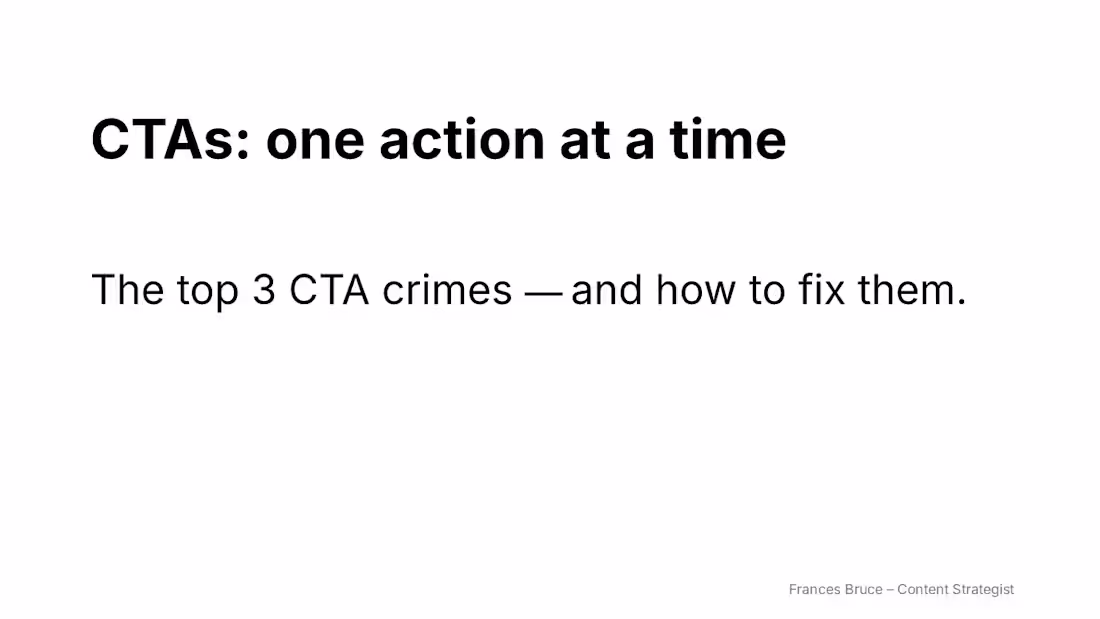 Cover image for Clear CTAs aren’t clever —
