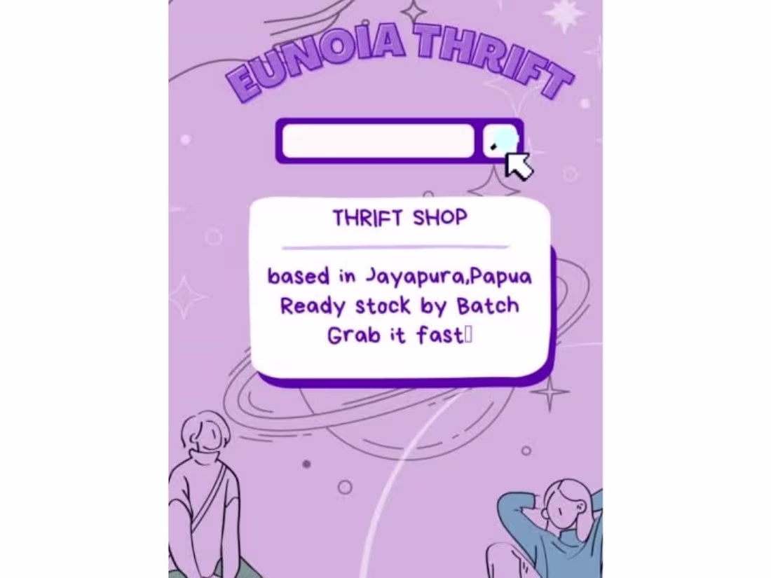 Cover image for social media post for online shop