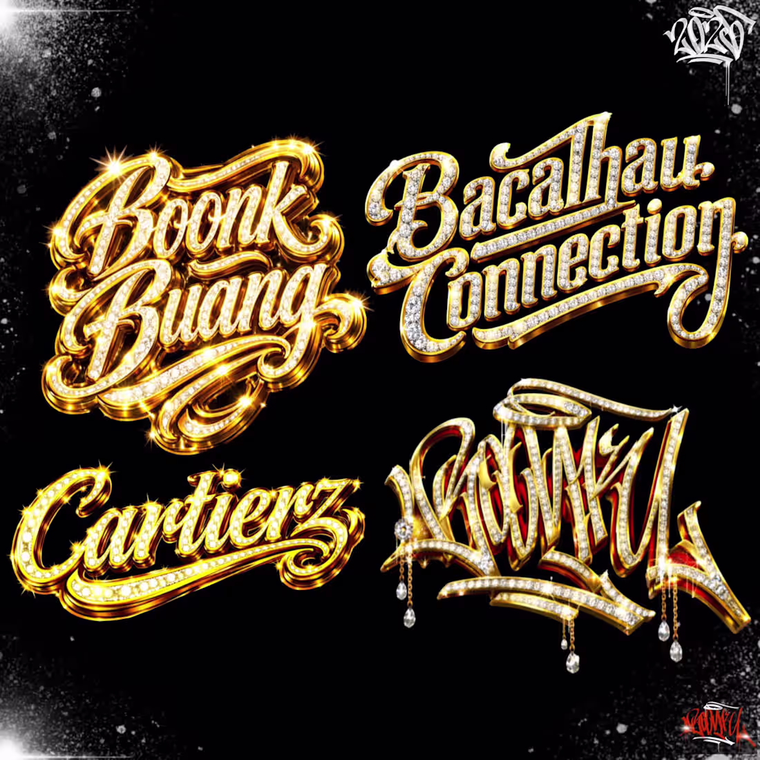 Cover image for Watch my sparkling  Typography.