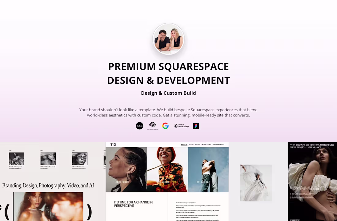 Cover image for Premium Squarespace Design & Development