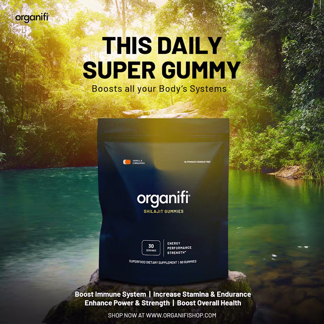 Cover image for Organifi Shilajit Social Ads :: Behance