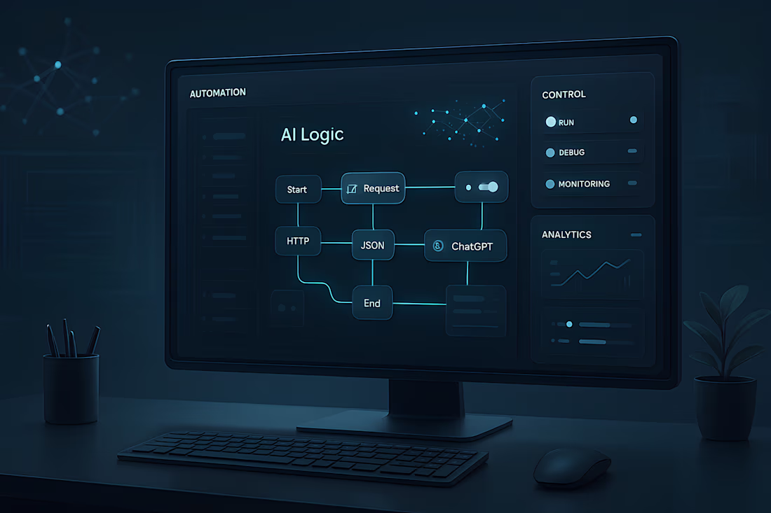 Cover image for Get your Ai Automation with professional dashboard to control
