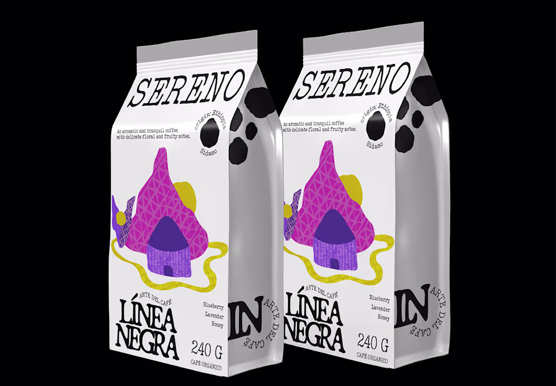 Cover image for Línea Negra Brand Identity & Packaging Design