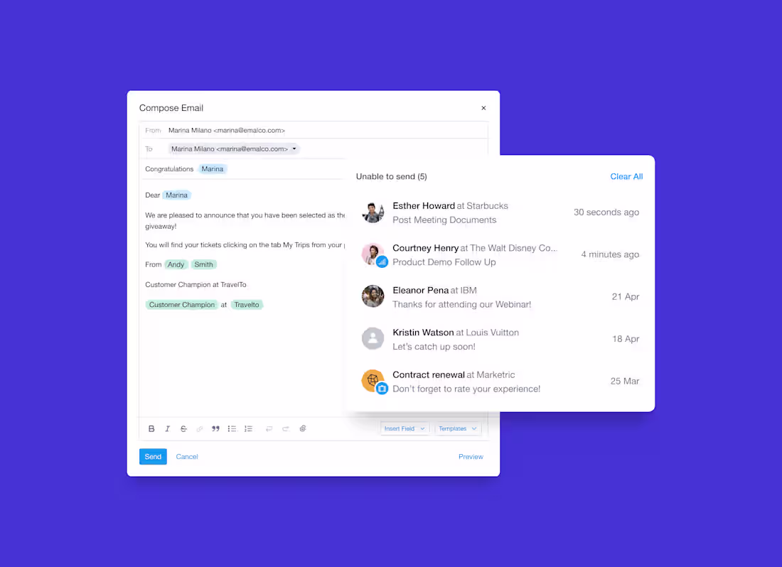 Cover image for Capsule In-App Email Feature