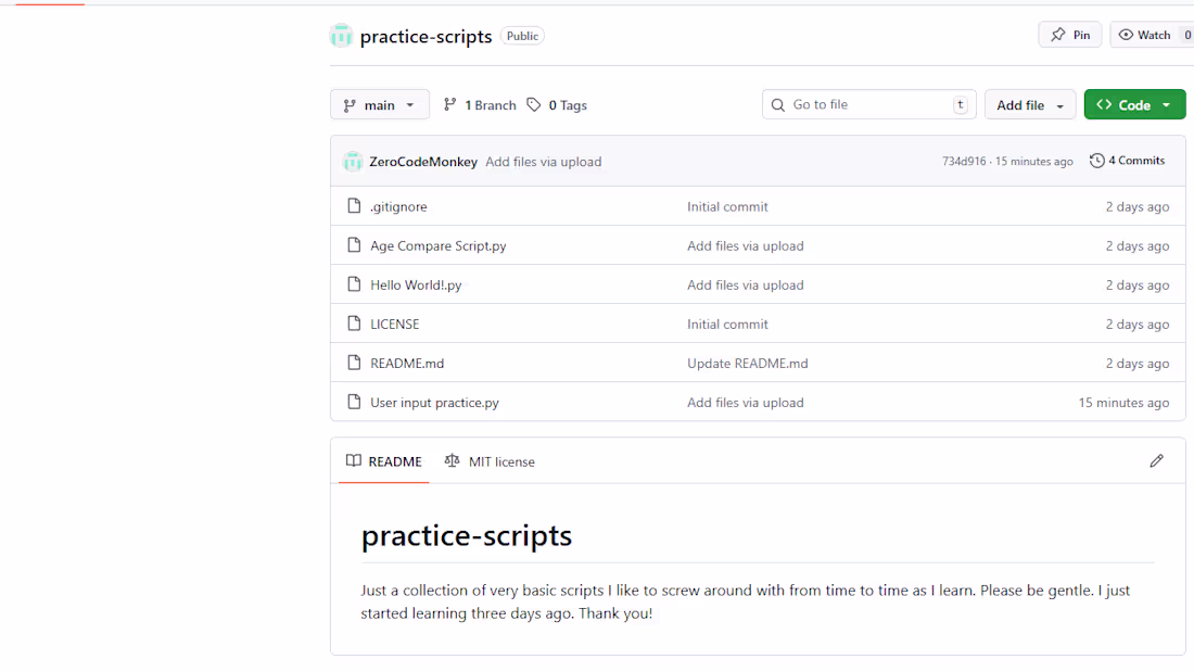 Cover image for The main screen of my
