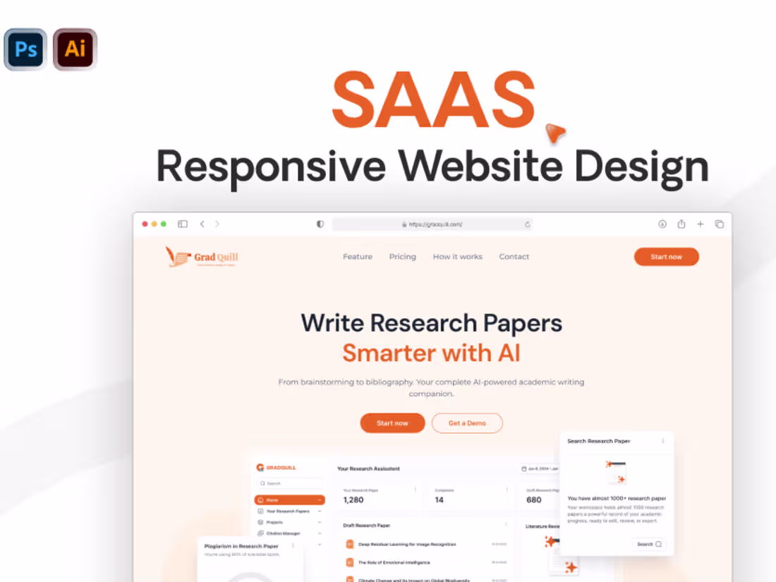 Cover image for SAAS Dasboard UI/UX Design
