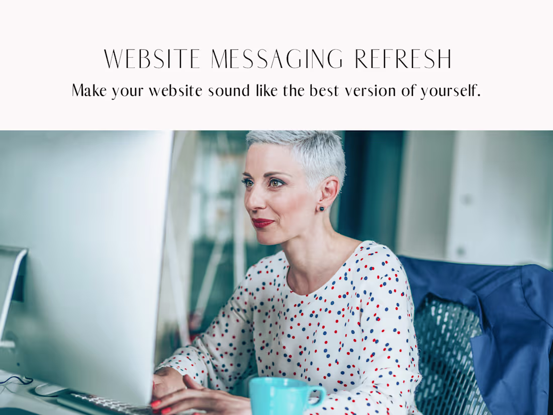 Cover image for Website Messaging Refresh