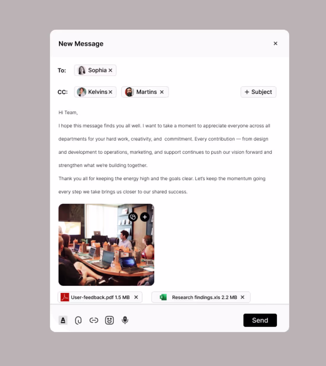 Cover image for I just designed an email messaging platform that makes commu...