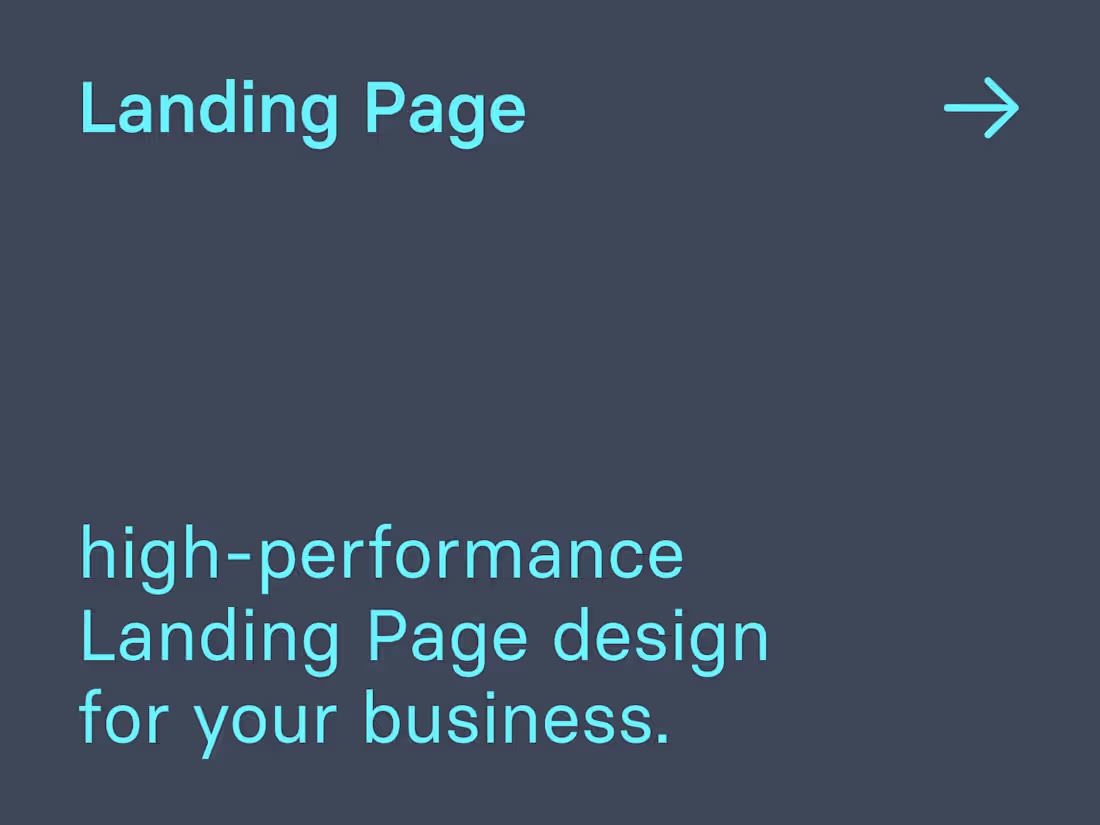 Cover image for High-Converting Landing Page Design for Your Business