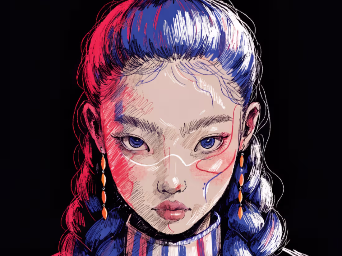 Cover image for New character illustration just dropped