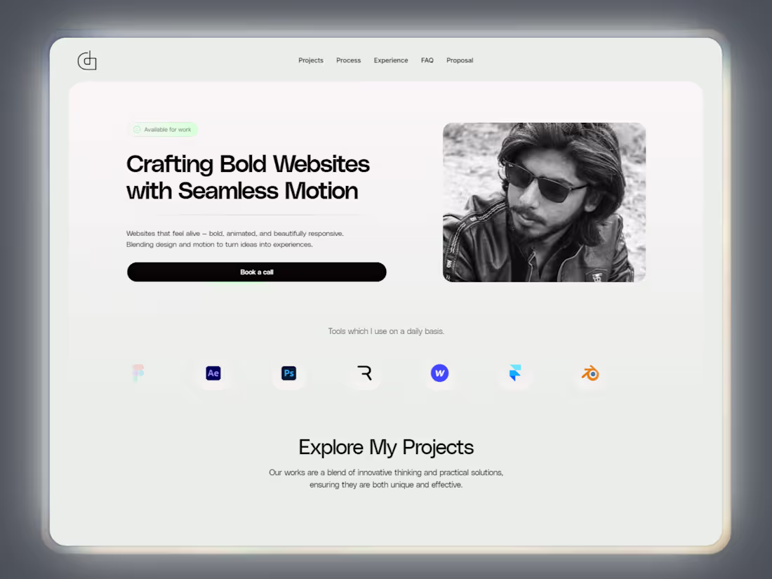 Cover image for Daniyal Asif - Personal Portfolio Website