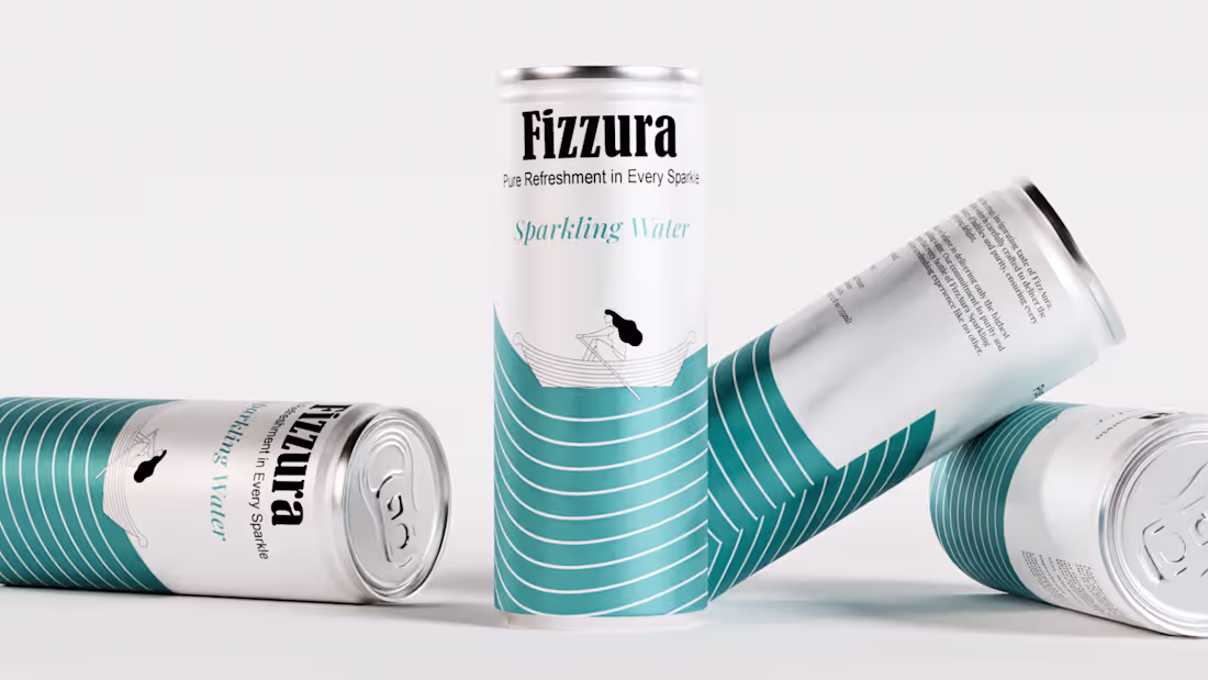 Cover image for Packaging | label Design for Sparkling water can