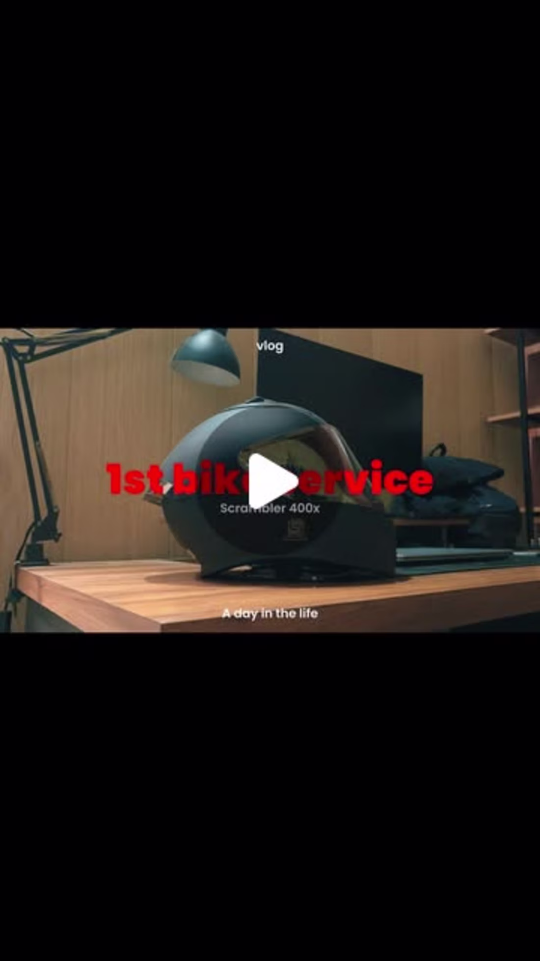 Cover image for A mini vlog of my scrambler 400x