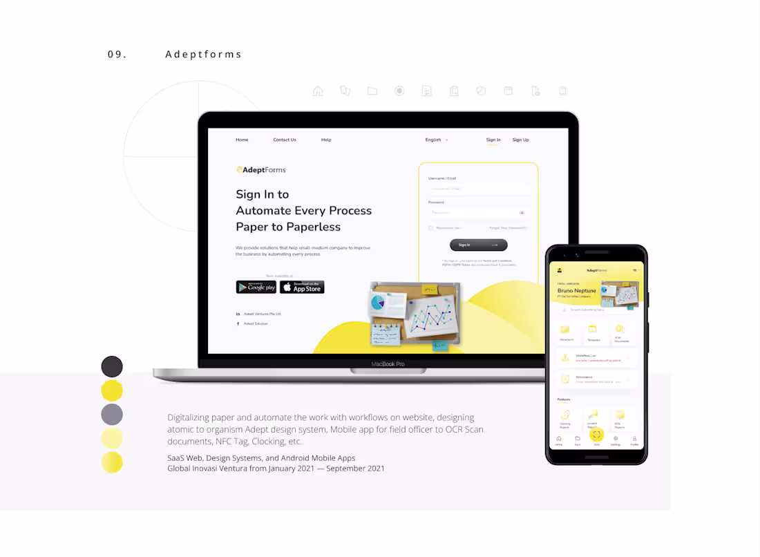 Cover image for Adeptforms