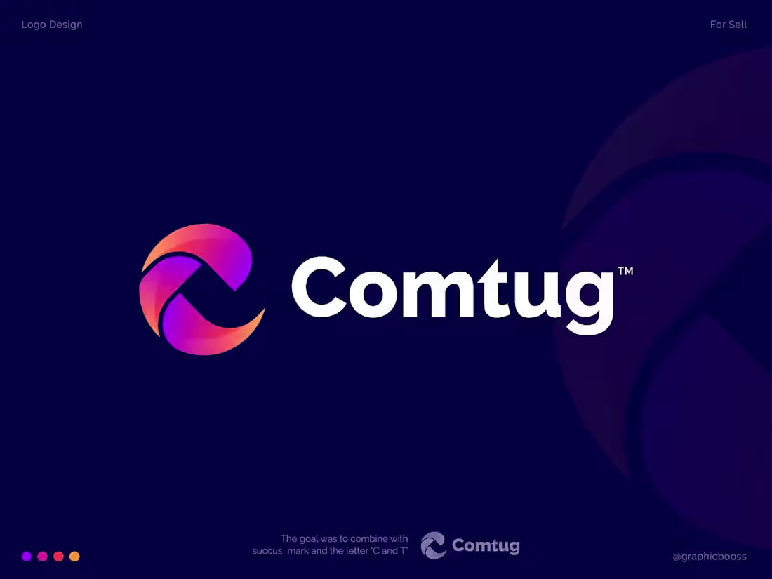 Cover image for Comtug Logo Design | Combination