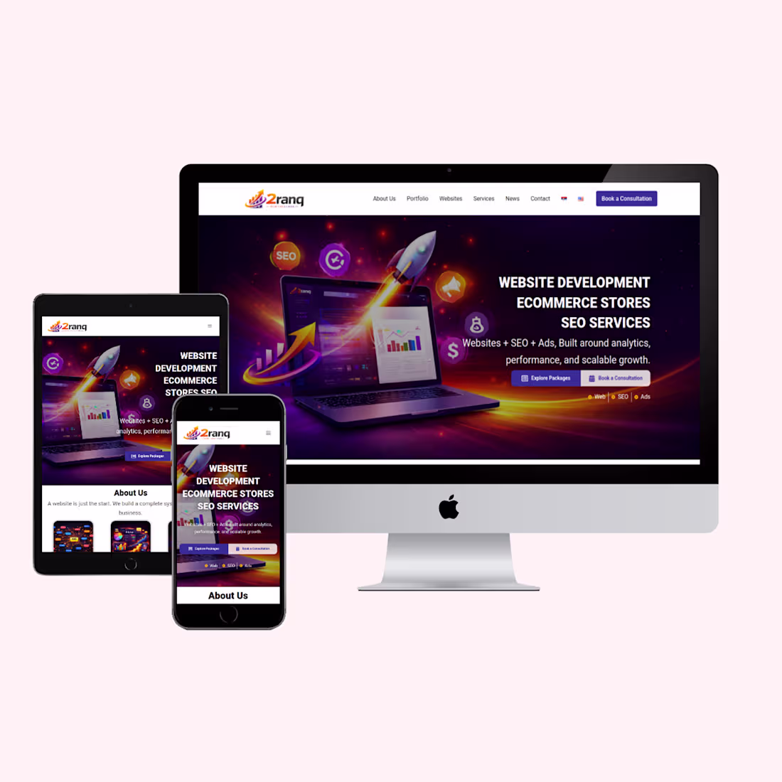 Cover image for 2Ranq — Web Design &