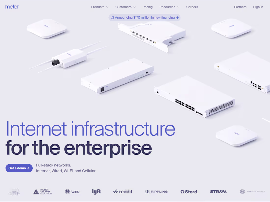 Cover image for Development of Meter.com Website| Next.js | Framer Motion
