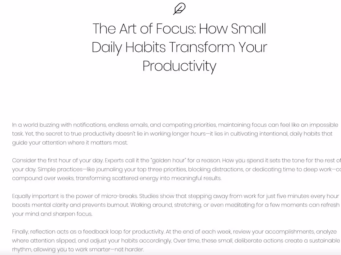 Cover image for Blog and Article Writing