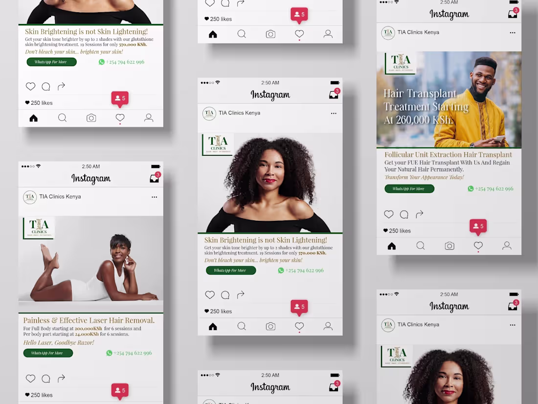 Cover image for TIA Clinics Digital Marketing 