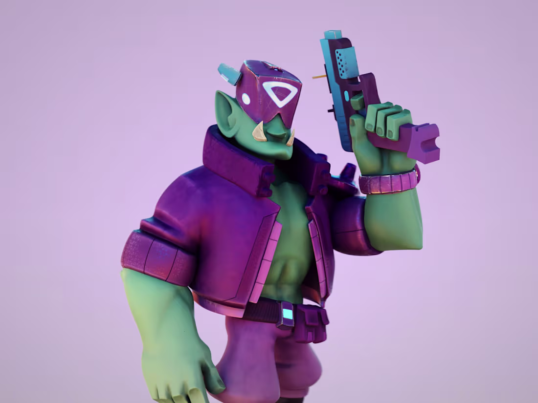 Cover image for Creation of Stylized 3D Characters game ready