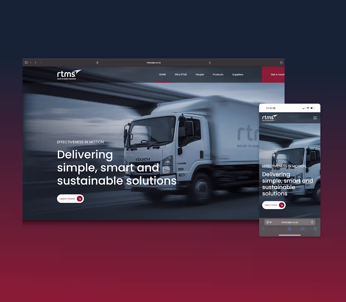 Cover image for RTMS Website Design