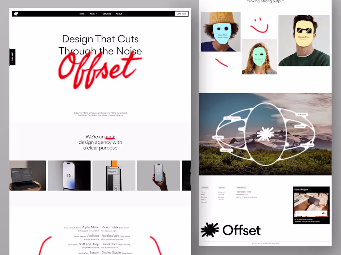 Cover image for Offset Studio - Website Design