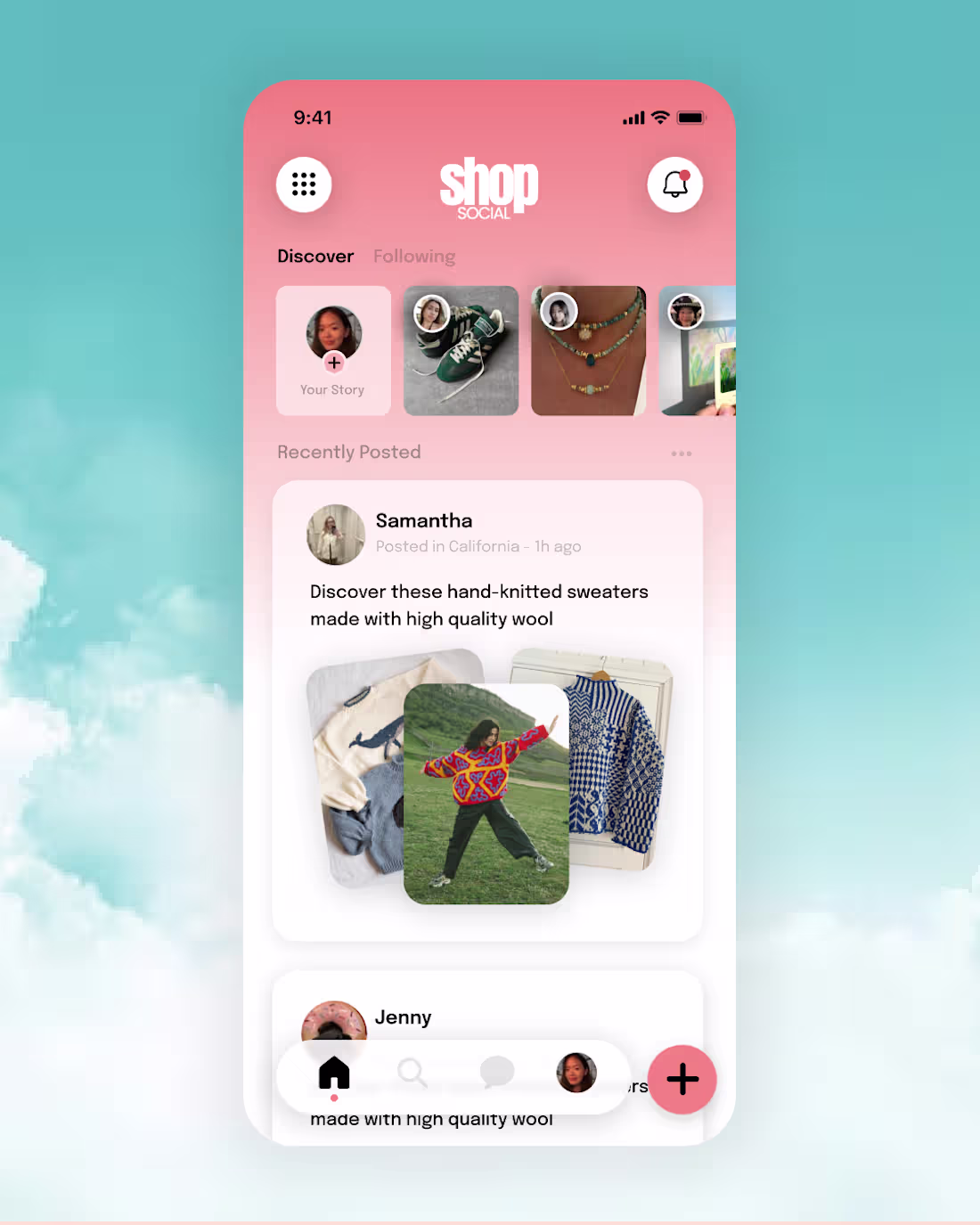 Cover image for Social app ui design