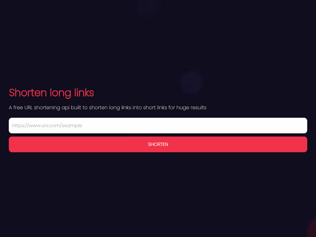 Cover image for uxshort