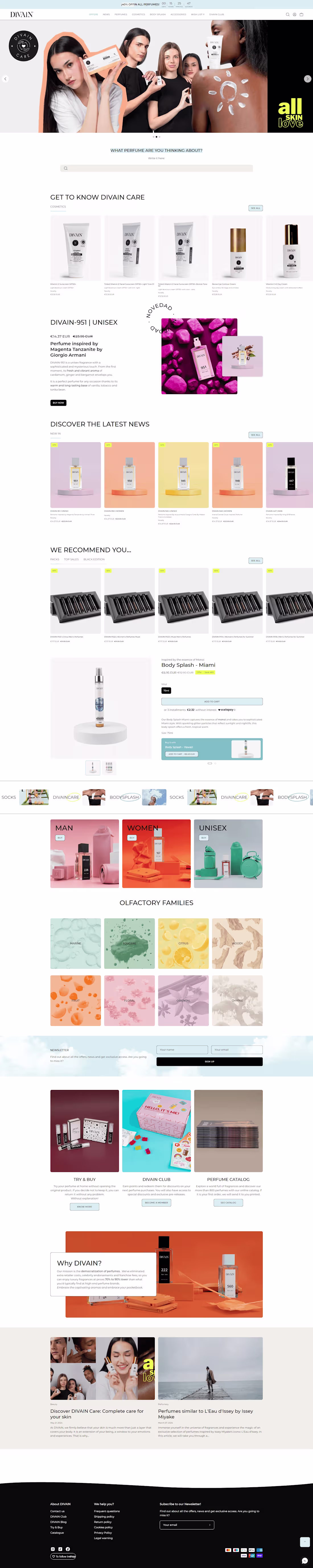 Cover image for I designed and optimized a luxury Shopify store for DIVAIN, ...