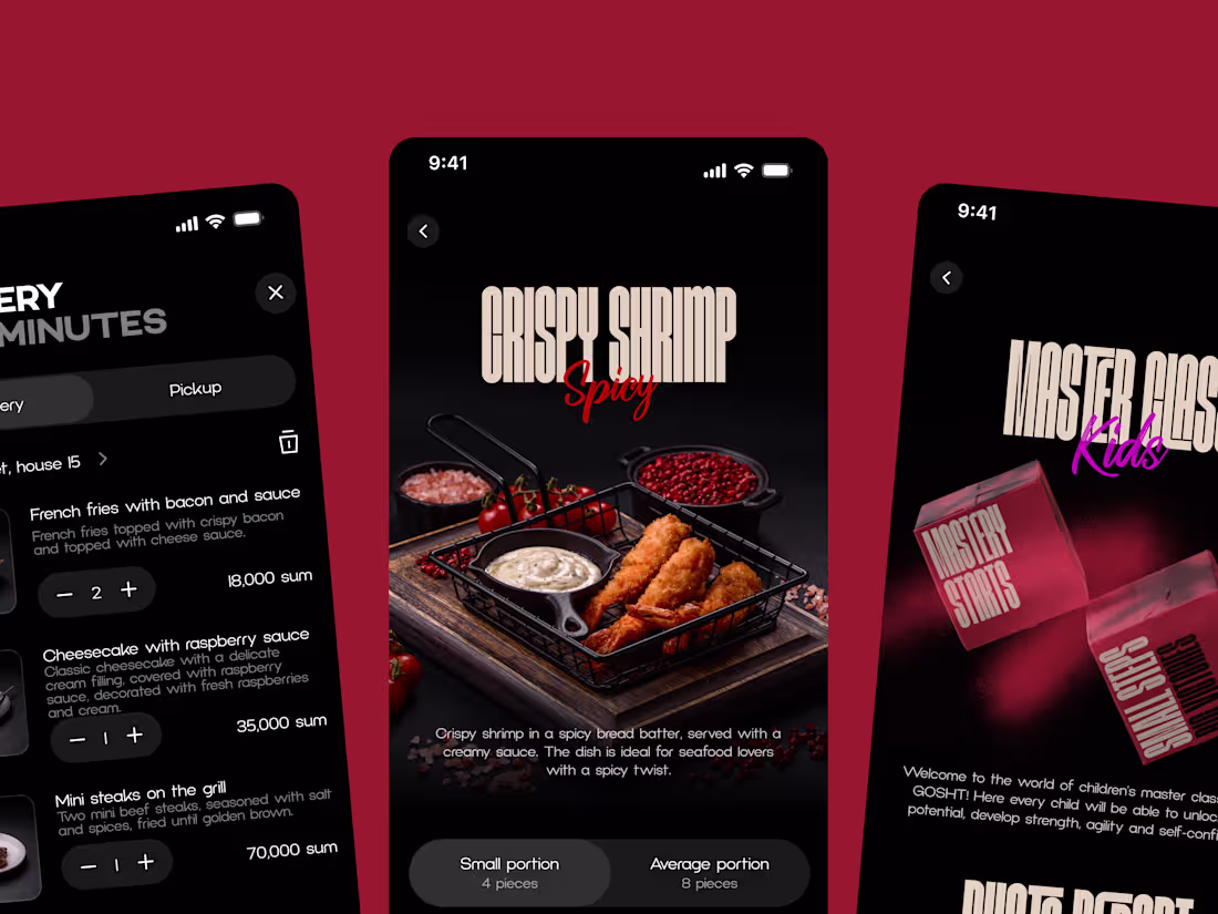 Cover image for GOSHT delivery app