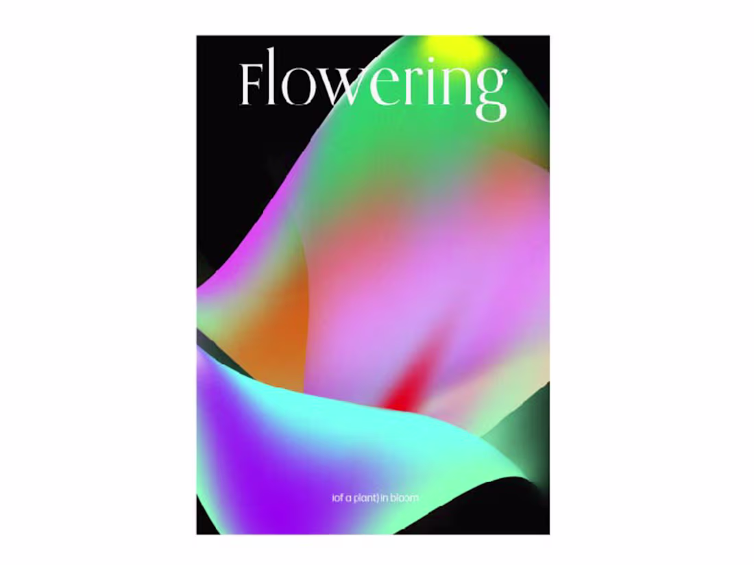 Cover image for Flowering Poster