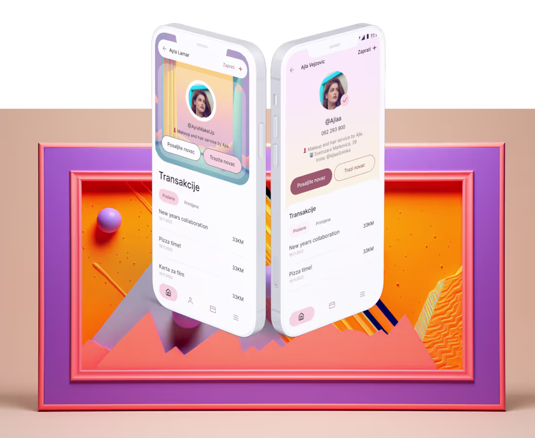 Cover image for Tipla.ba - Instant Transaction App and website on Behance