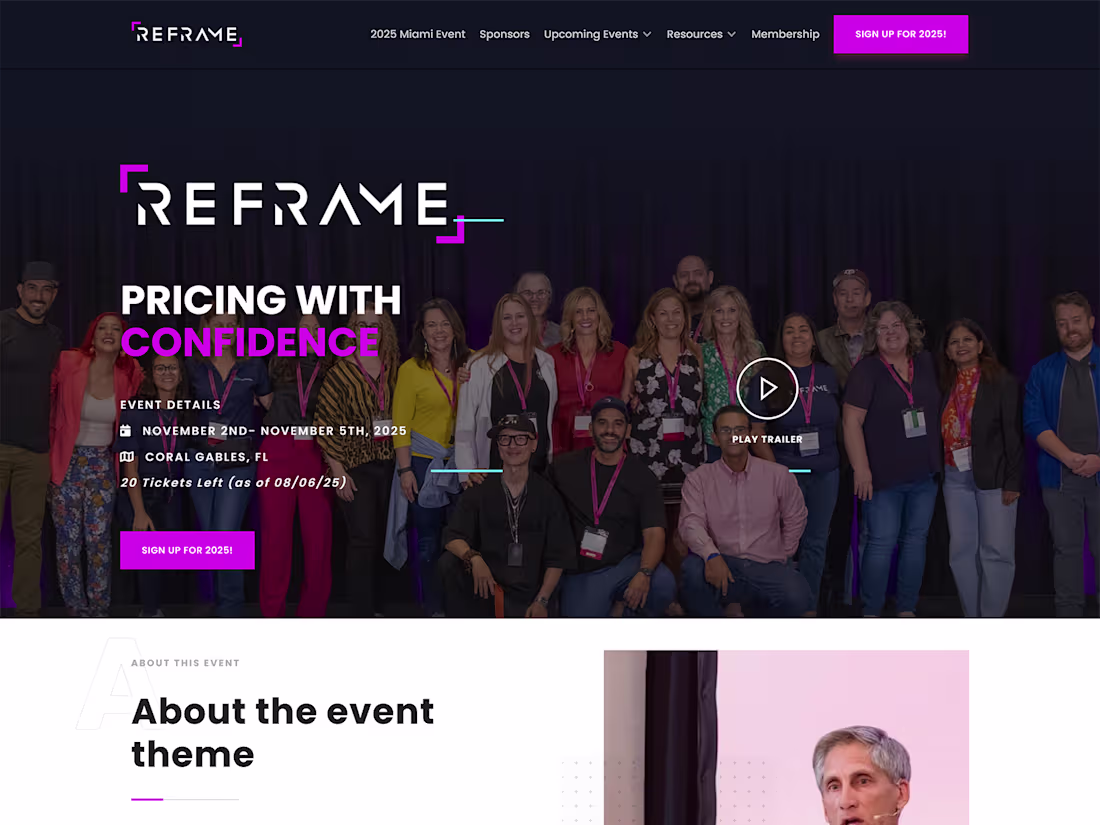 Cover image for REFRAME Conference Co-hosting