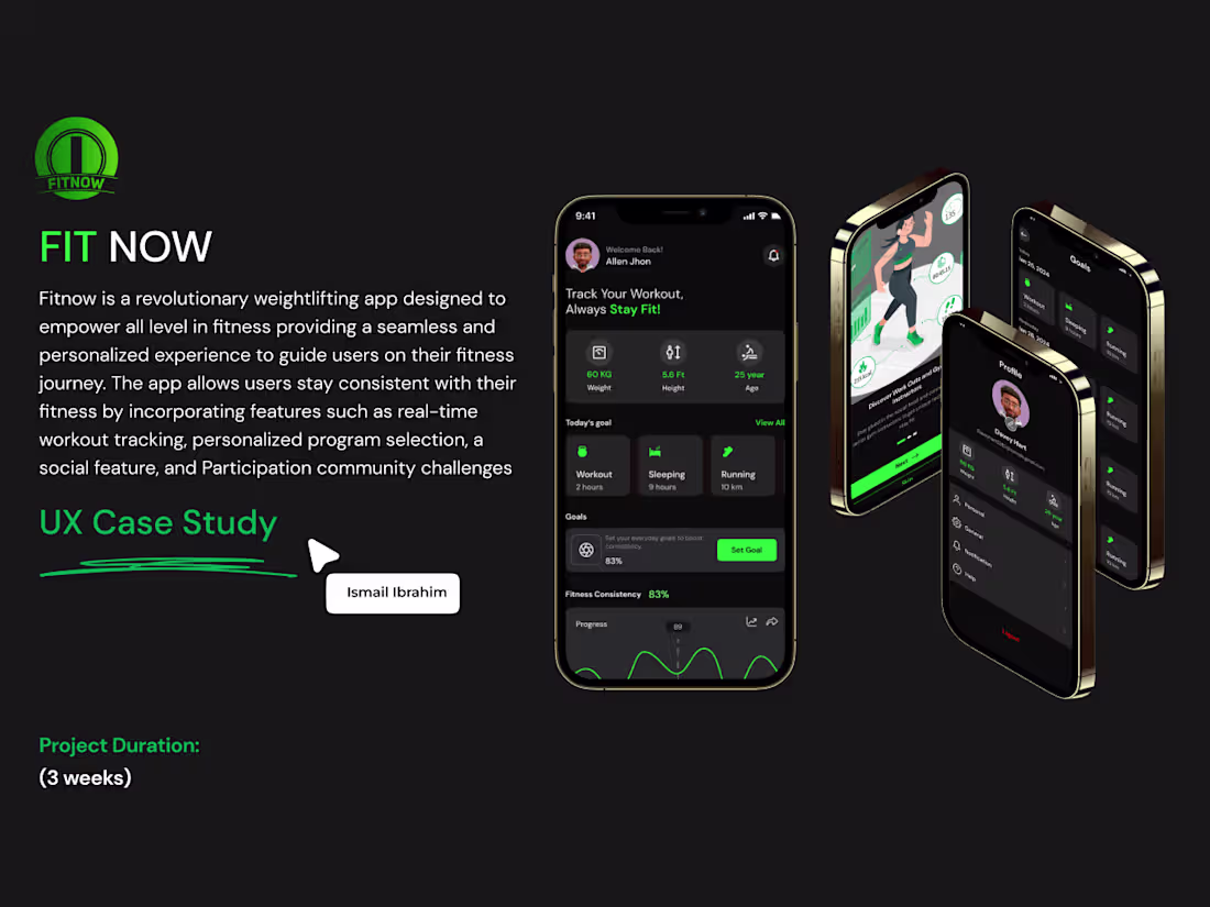 Cover image for Fitness App UX Case Study