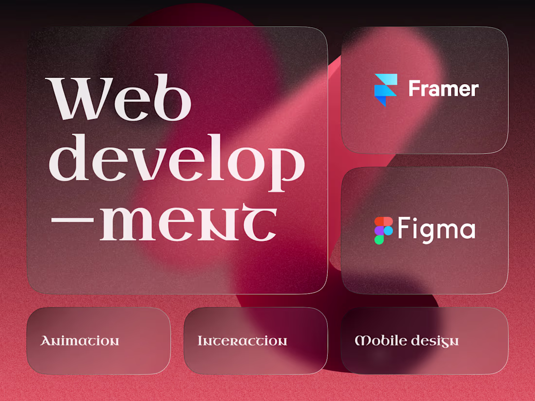 Cover image for Framer design and development