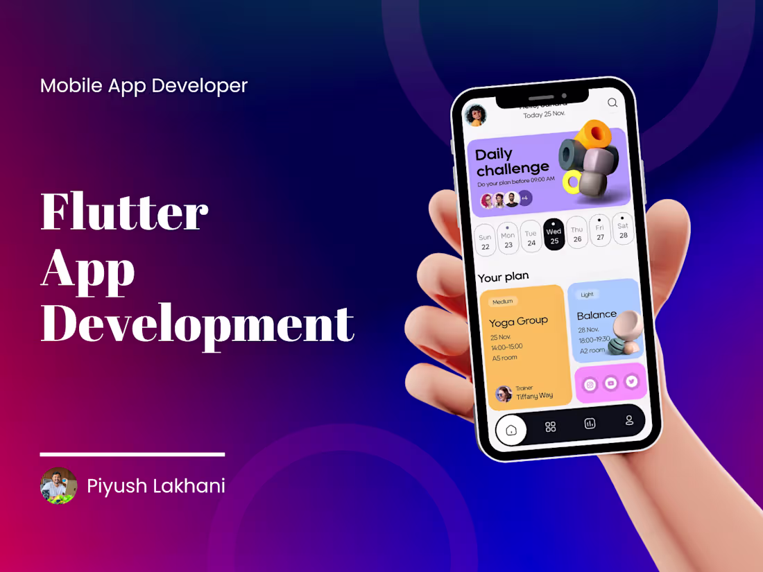 Cover image for Flutter Mobile App Development