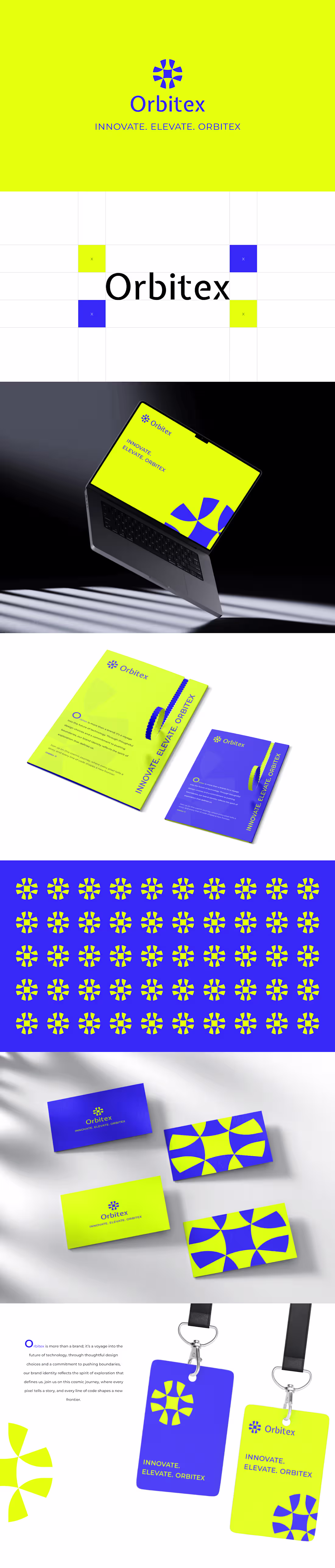 Cover image for Orbitex | Tech Company | Brand Identity