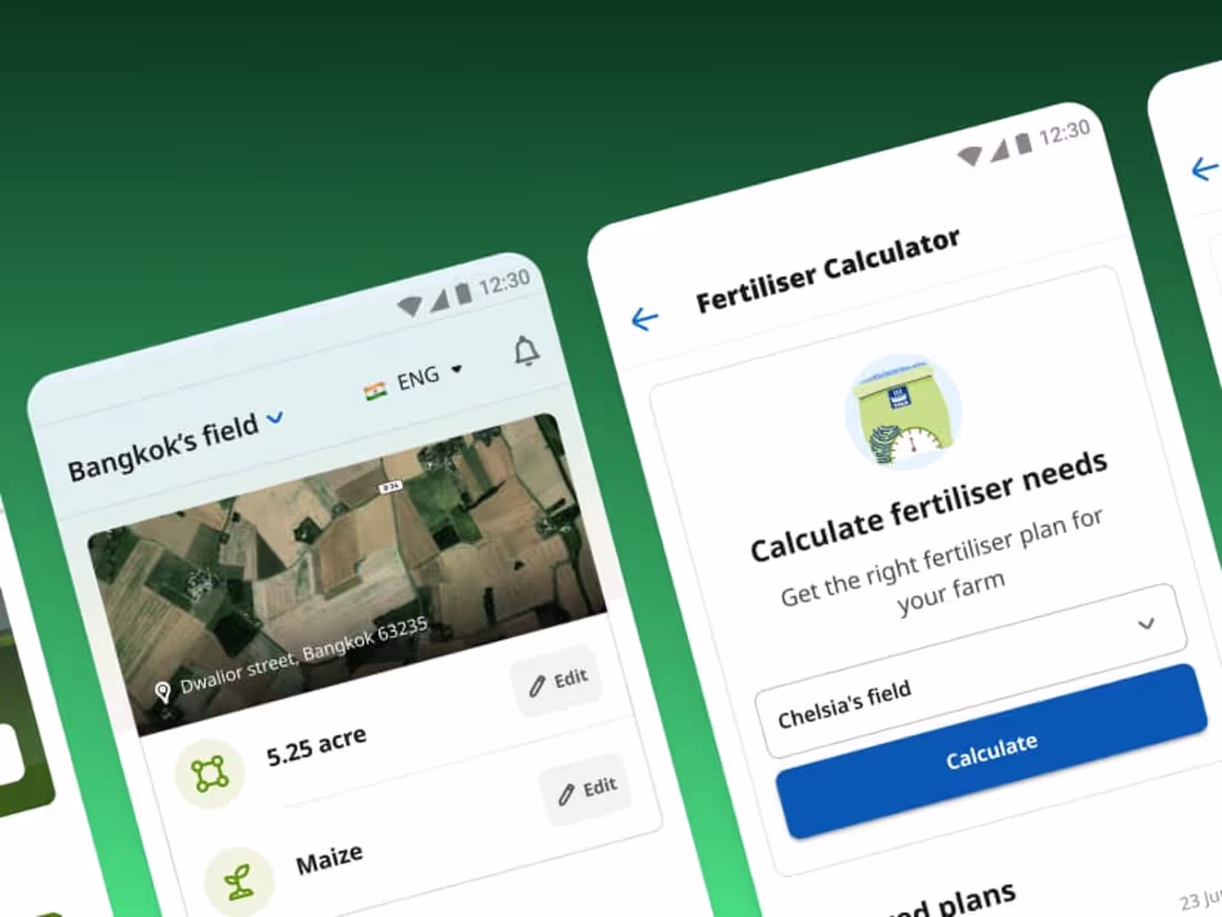 Cover image for Yara FarmCare: A Farming App