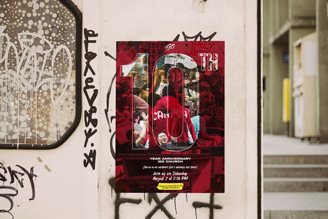 Cover image for IGO Church 10th Anniversary Promotional Campaign